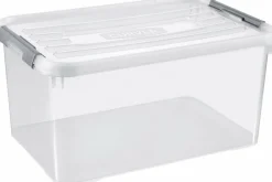 Curver Handy+ 50 Liter Aufbewahrungsbox mit Deckel - 3 Stück