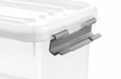 Curver Handy+ 15 Liter Aufbewahrungsbox mit Deckel - 4 Stück