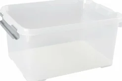 Curver Handy+ 15 Liter Aufbewahrungsbox mit Deckel - 4 Stück