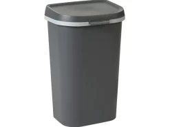 Curver Mistral Flat 50 Liter Abfalleimer - Anthrazit