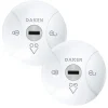 Daken Saturn GO 2-Pack Van-Schloss - White