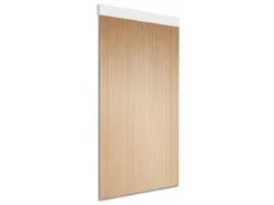 Degor Luxe Lamellen 180 x 60 cm Fliegengitter – Transparent White