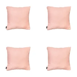 Dekokissen Madison Naples Lachs - 4er-Set