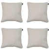 Dekokissen Madison Naples Taupe - 4er-Set
