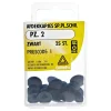 Deltafix Spanplatten-Schraubenabdeckkappen - Black
