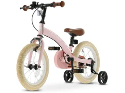 Deryan 12 Zoll Luxus 3-in-1 Kinderfahrrad - Pink