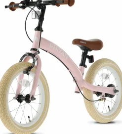 Deryan 12 Zoll Luxus 3-in-1 Kinderfahrrad - Pink