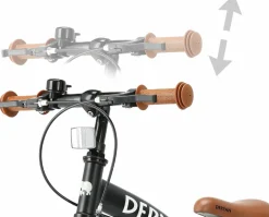Deryan 12 Zoll Luxus 3-in-1 Kinderfahrrad - Black
