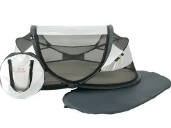 Deryan Baby Luxe Campingbett - Silver