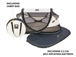 Deryan Baby Luxe Crème Campingbett