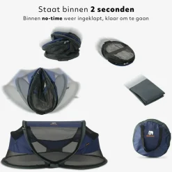 Deryan Baby Luxe Reisebett - Navy