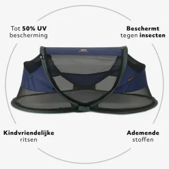 Deryan Baby Luxe Reisebett - Navy