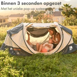 Deryan Cocoon Pop-Up Zelt - Creme