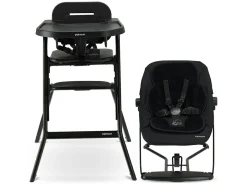 Deryan Curve Kinderstuhl Mit Wippe und Sitzkissen - Black