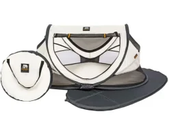 Deryan Kleinkind Luxe Campingbett - Creme