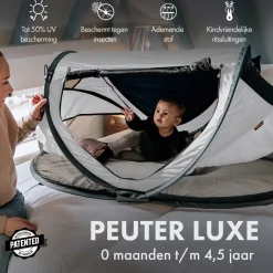 Deryan Kleinkind Luxe Reisebet - Silver