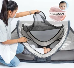 Deryan Kleinkind Luxe Reisebet - Silver