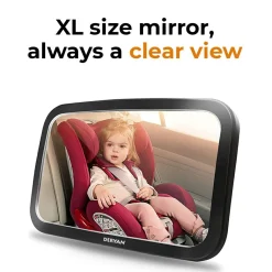 Deryan Luxury XL Baby Rücksitz Autospiegel