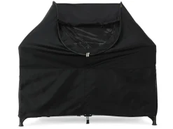 Deryan Luxus Pop Up Schwarz Campingbett Moskitonetz