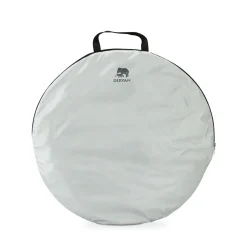 Deryan Luxus Pop Up Silber Strandzelt
