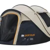Deryan 4P Pop-Up Zelt – Sand