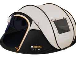 Deryan 4-Personen 8000MM Luxe Pop-Up Zelt