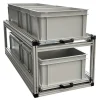 Doppel-Schiebeframe 120x40 cm für Camper mit offenen Boxen