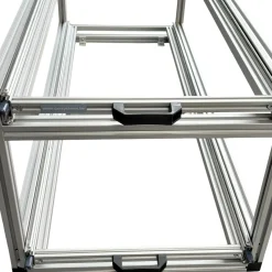 Doppel-Schiebeframe 120x40 cm für Camper mit offenen Boxen