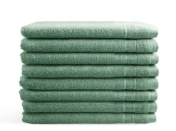 DoubleLife 16 x 21 cm 8-er Set Waschlappen - Grün