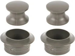 Druckknopf - Grey