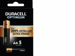 Duracell Optimum AA Batterie - Set von 5