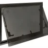 DWS Camping 700 x 350 mm Klappfenster mit Kombirollo - Black