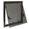 DWS Camping 500 x 500 mm Klappfenster mit Kombirollo - Black