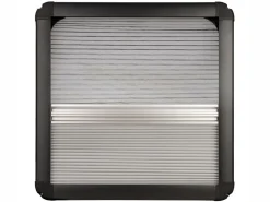 DWS Camping 500 x 500 mm Klappfenster mit Kombirollo - Black