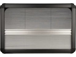 DWS Camping 700 x 400 mm Klappfenster mit Kombirollo - Black