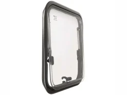 DWS Camping 500x500mm Klappfenster mit Kombirollo - Transparent