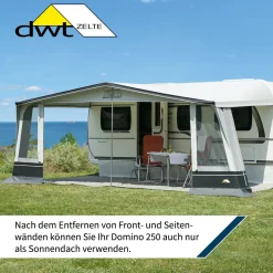 DWT Domino 250 Größe 12 (881-910) Wohnwagenvorzelt