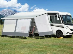 DWT Happy Sun Vorderwand 330cm weiß Markisenvorderwand