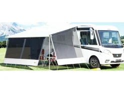 DWT Happy Sun Vorderwand 430cm schwarz Markisenvorderwand
