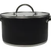 Edelstahl ø 24 cm Black Kochtopf