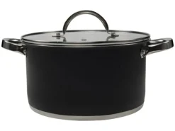 Edelstahl ø 24 cm Black Kochtopf