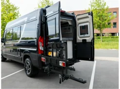 Enduro Sesamo Campervan Fahrradträger mit Chassisbefestigung - Black