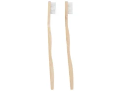 2er-Set Bambus-Zahnbürsten