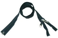 ESVO 10 cm 150 cm dunkelblauer teilbarer Reißverschluss