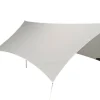 ESVO 340 polyester silver metallic Tarp