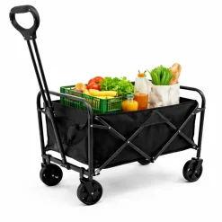 Eurocatch klappbare Bollerwagen - Black