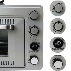 Eurocatch tragbarer gasofen - 2100 watt