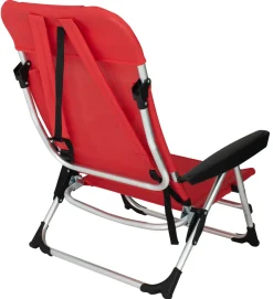 Eurotrail Acapulco Strandstuhl - Red