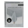 Excellent Houseware transparente Tischdecke – 130 x 180 cm