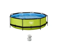 EXIT Lime 300x76cm Pool mit pump - Grün